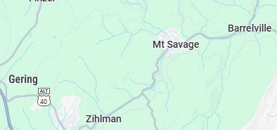Map of Gering